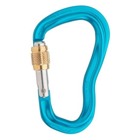 Austrialpin Pırum Gı Pirinç Kollu Vidalı Karabina 30 KN EN-UIAA