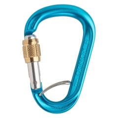 AUSTRIALPIN HMS RONDO Alloy Screwlock Selfie Anodized Kilitli Karabina Mavi
