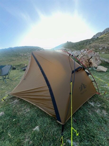 Night Cat ZP-U1 1 Kişilik 4 Mevsim Alüminyum Ultralight Çadır - Haki