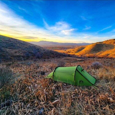 Night Cat ZP-U2 1 Kişilik 4 Mevsim Alüminyum Ultralight Çadır - Yeşil