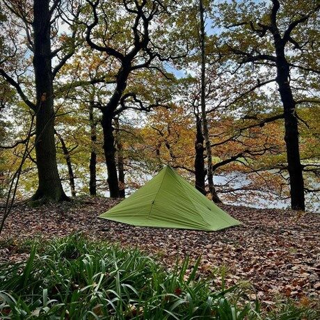 Night Cat Lanshan-1 1 Kişilik 4 Mevsim Ultralight Çadır - Yeşil