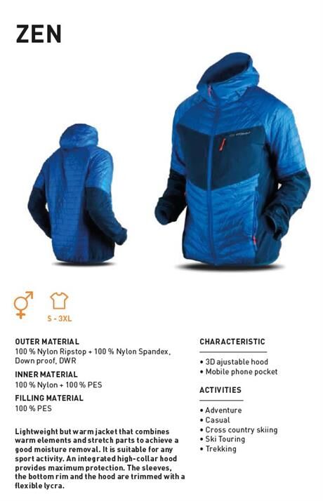 Trimm Zen Ceket - Erkek/Unisex, Kırmızı