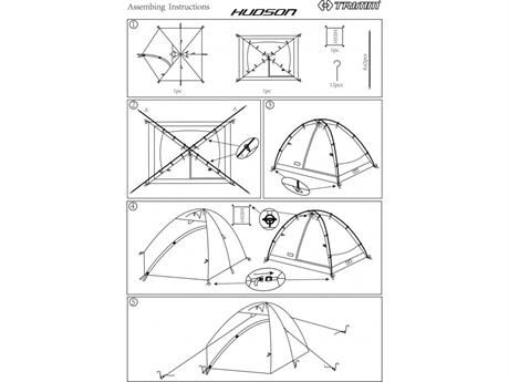 Trimm Hudson 3 Kişilik Çadır