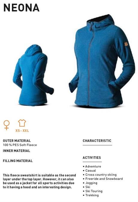 Trimm Neona Sweatshirt - Kadın, Mavi